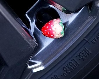Tapón de válvula de neumático con diseño de Juicy Fruit – Accesorio novedoso para el coche