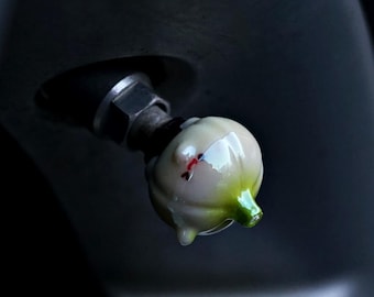 Tapones para válvulas de neumáticos - Verduras regordetas para coches, bicicletas y motocicletas