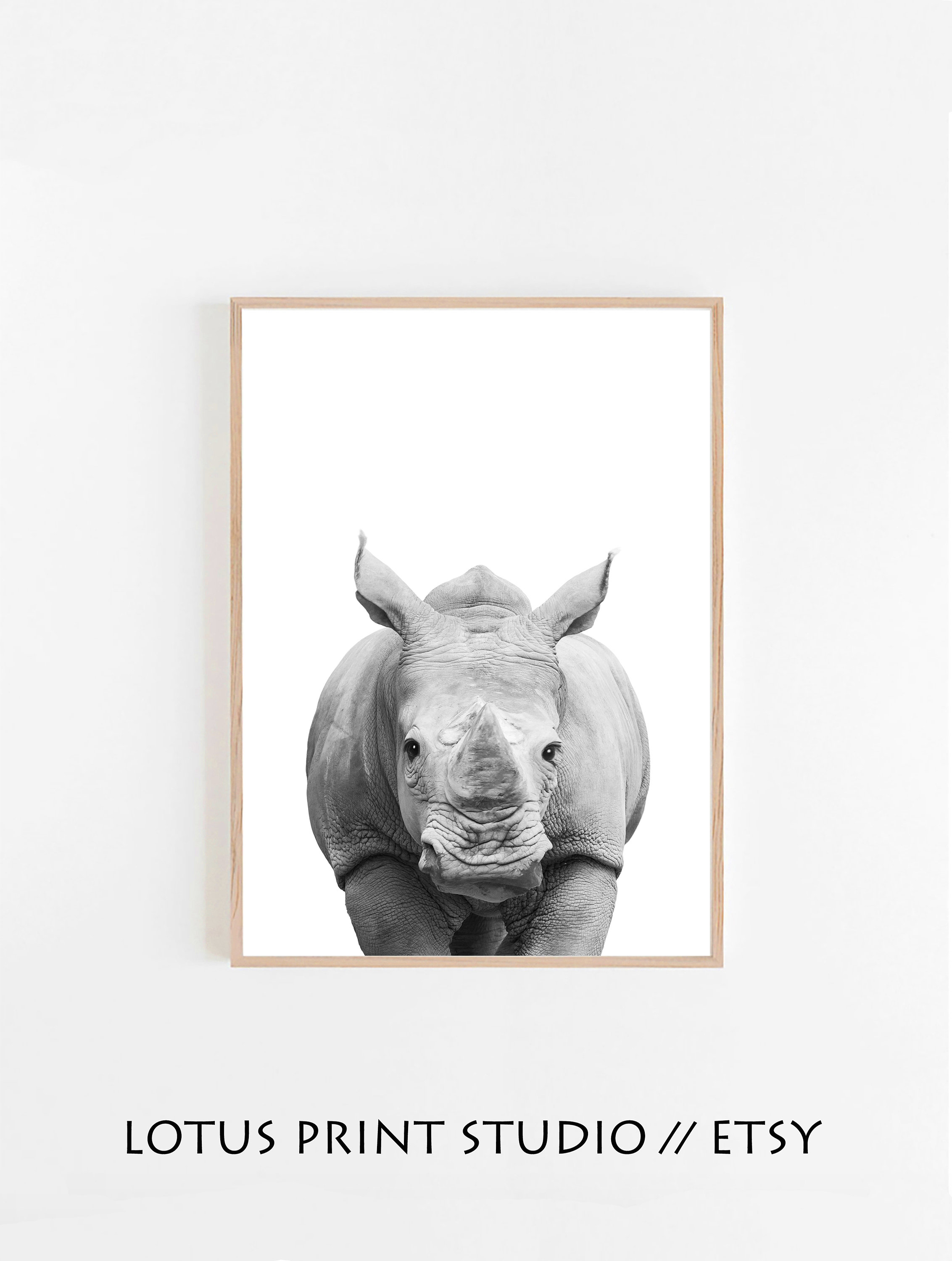 Nombre Personalizado Rhino Llavero Ideal regalo para un amigo