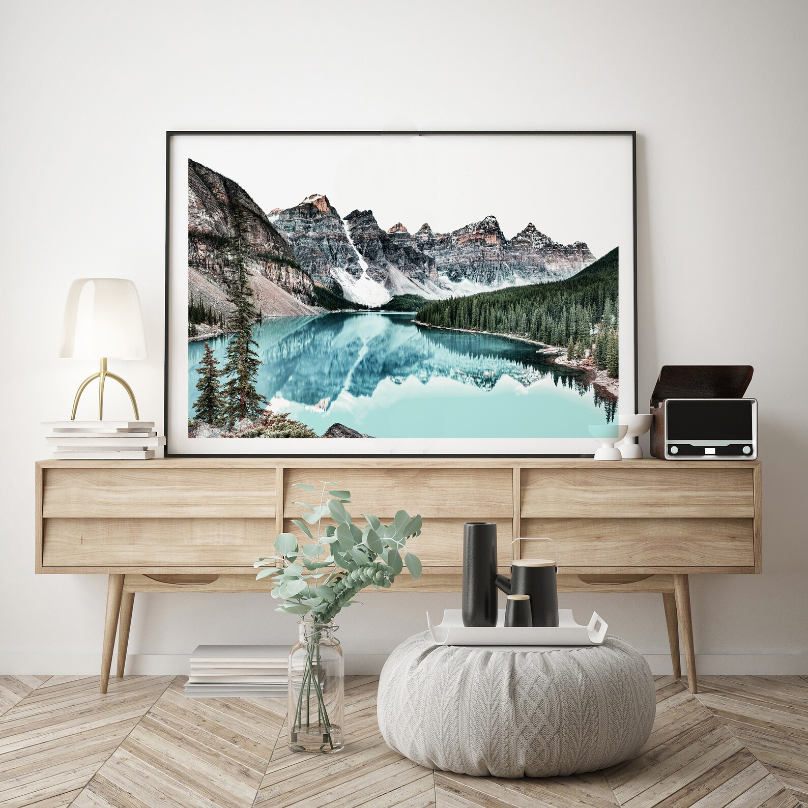 Mountain Print Canadian Wall Art Landscape Photography Teal Etsy