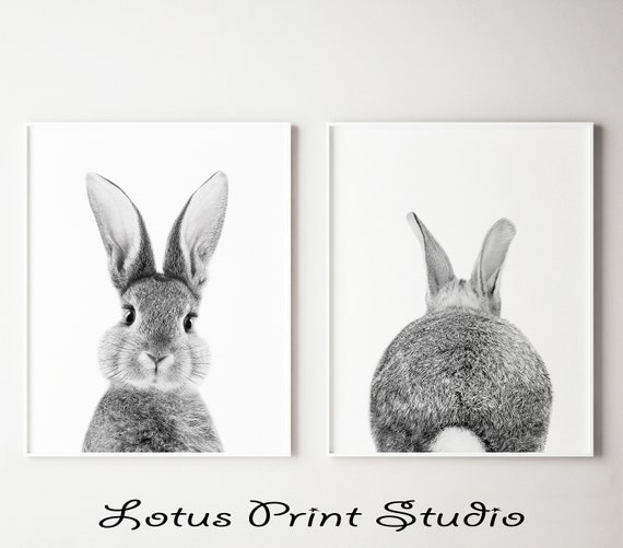 nursery bunny prints