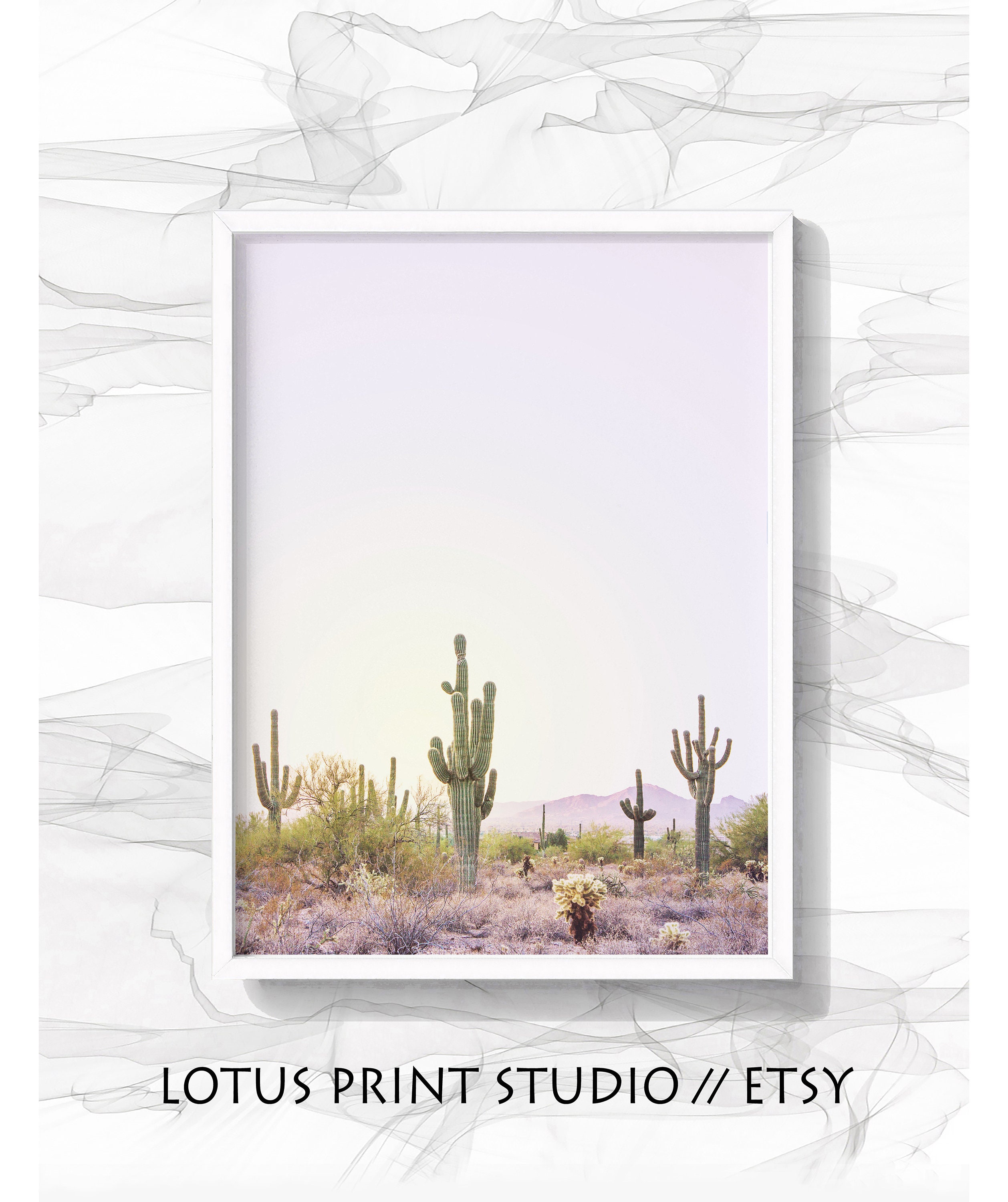 Desert Landscape Arizona Saguaro Arizona Cactus Print Southwestern Decor Desert Cactus Photo Saguaro Photography Boho Desert Print