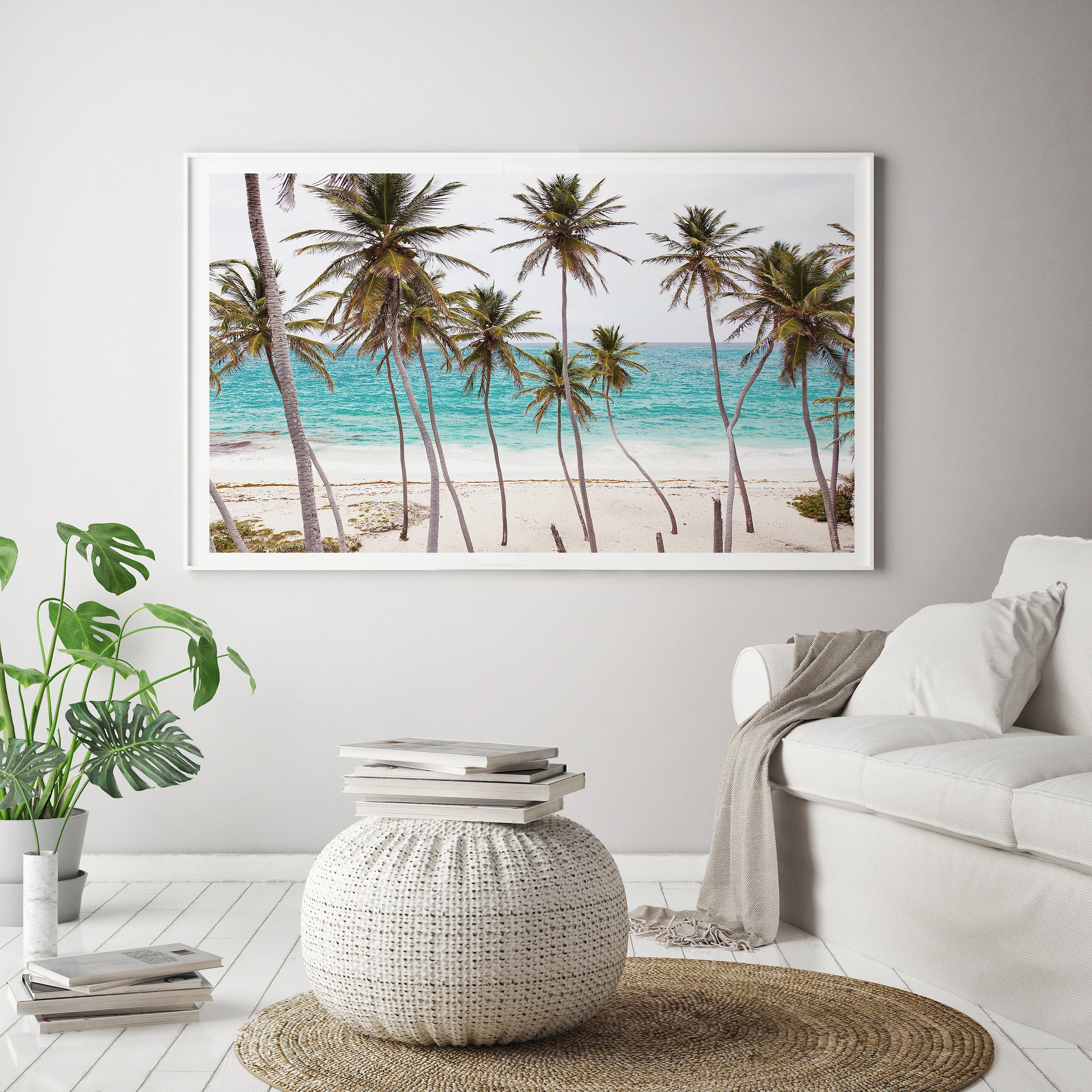 Beach Print Coastal Prints Beach Decor Palm Trees Wall Art - Etsy Australia