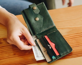 female leather wallet