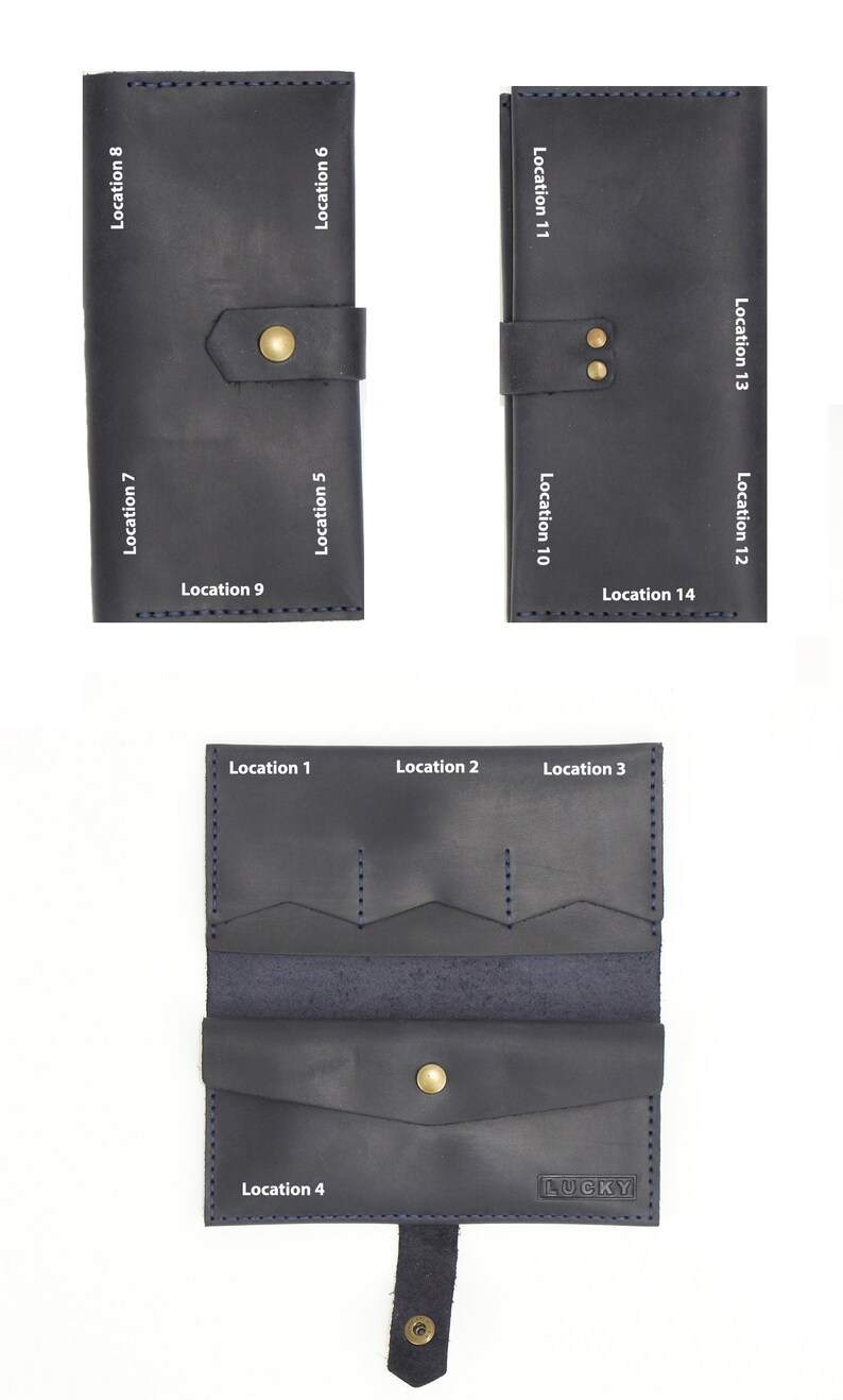 Minimalist wallet women | Leather wallet women | Leather card wallet | Custom wallet | Slim wallet | Womens wallet | Mothers Day Gift Idea imagen 6