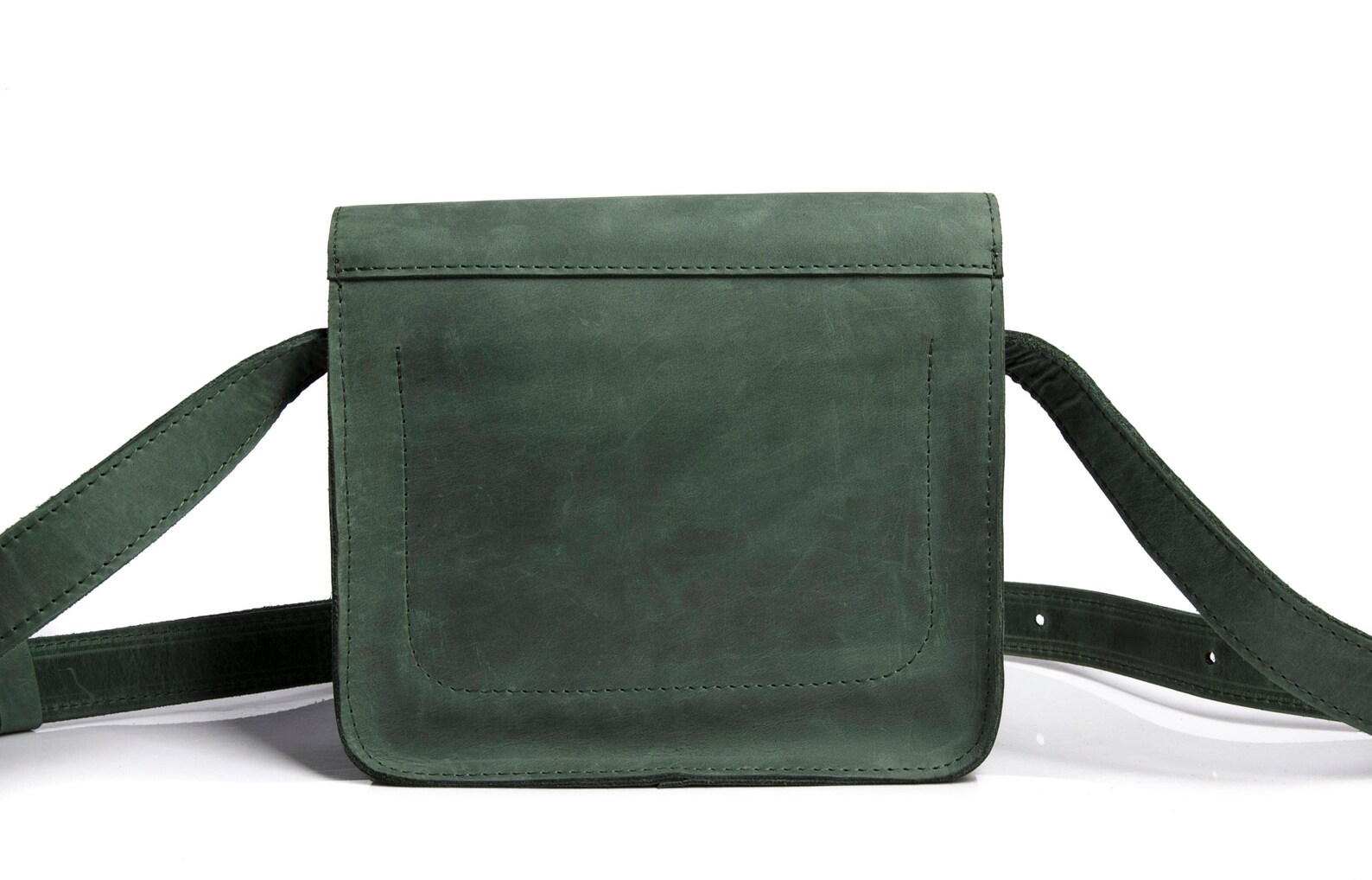 Green Crossbody Bag Handmade Small Crossbody Bag Leather Etsy