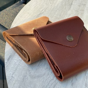 Leather Wallet Women,Womens Wallet,Personalized Wallet For Her,Anniversary Gift,Christmas Gift For Him,Wallet Men,Unisex Wallet,Handmade