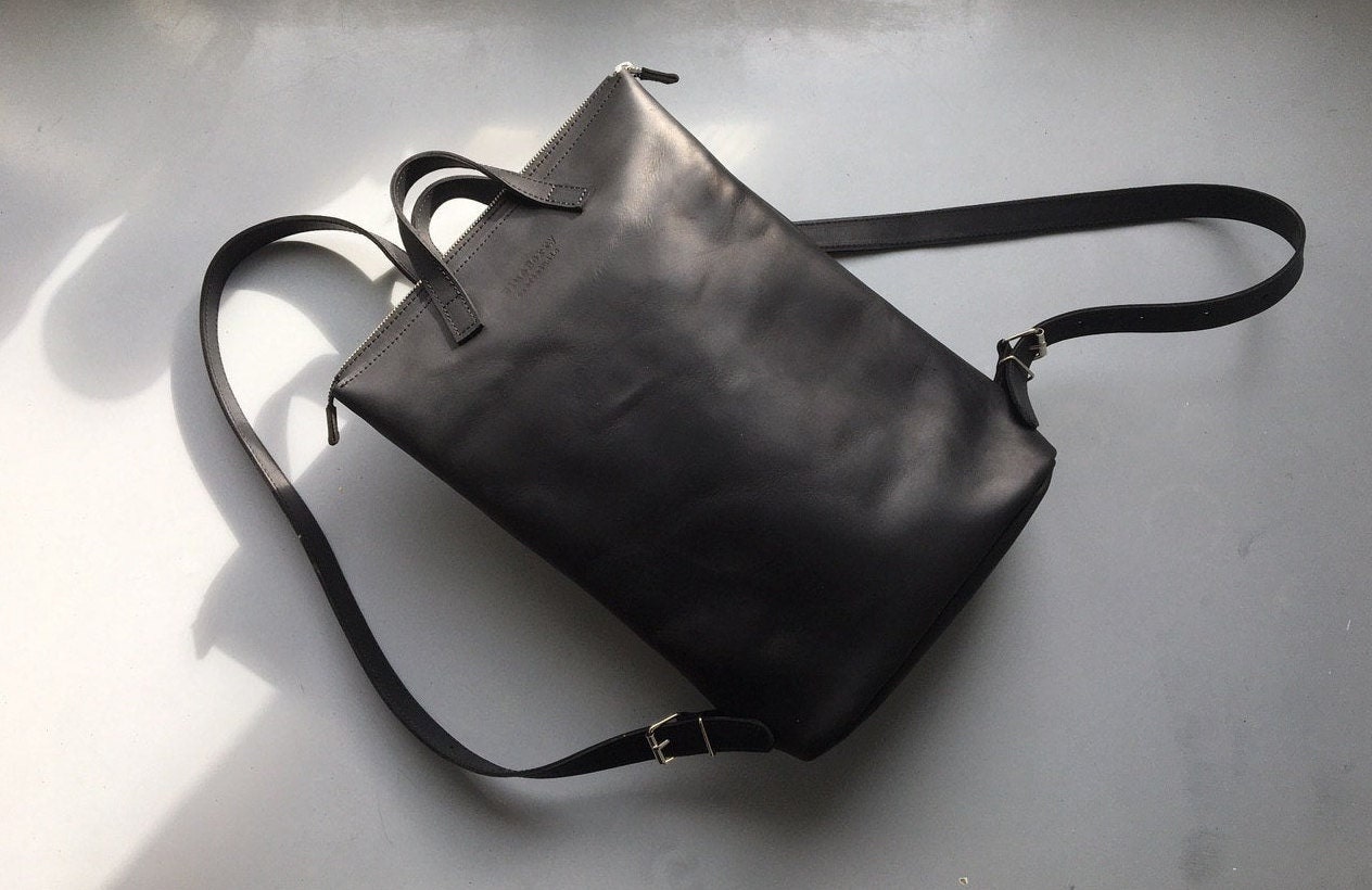 CHIYOME Minimalist Black Bag / Backpack Amazon.com | YiXiamo Cute Buckle Mini Tiny Small Pack Bag  main image 3
