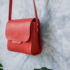 Leder Crossbody Tasche Damen Schultertasche Leder Mini Tasche Crossbody Bag Leder Geldbörse Damen Handtasche Minimalist Tasche Abendtasche Geschenk für Sie