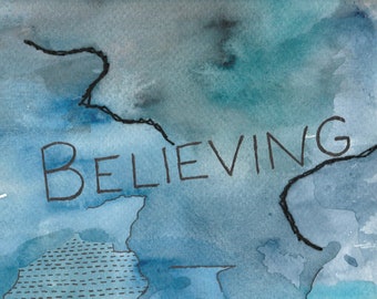 Believing: a zine about love and loss among the mad