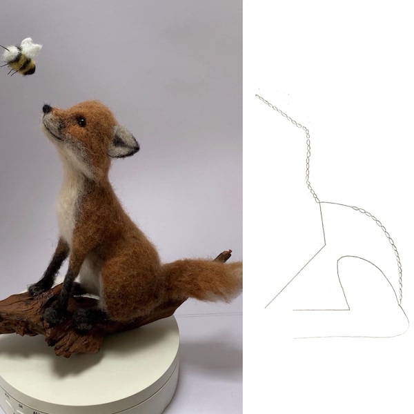 Armature Guide PDF - Sitting Fox