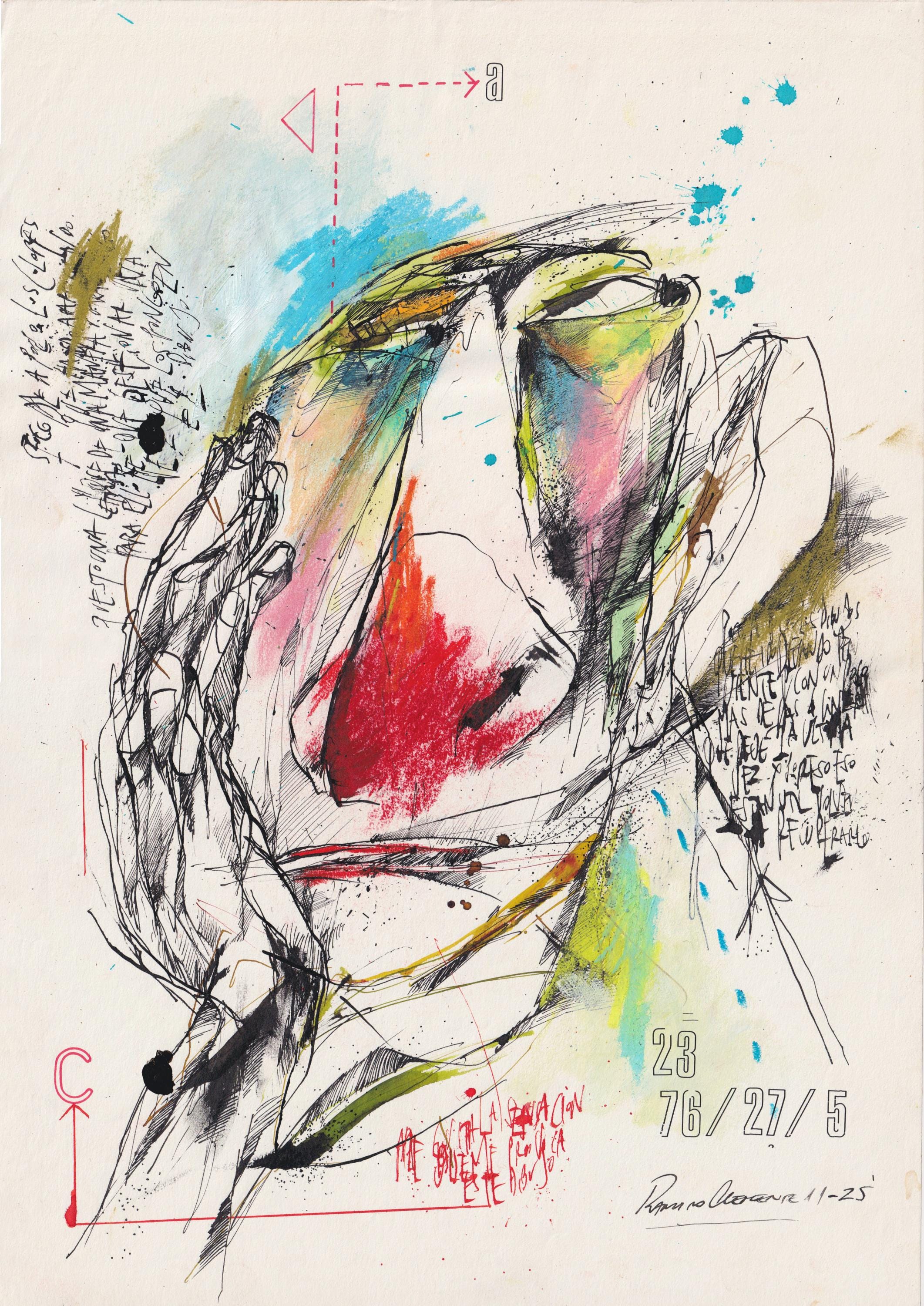 Original Drawing #1191/ 29x42cm *** READ IMP0RTANT INFO in