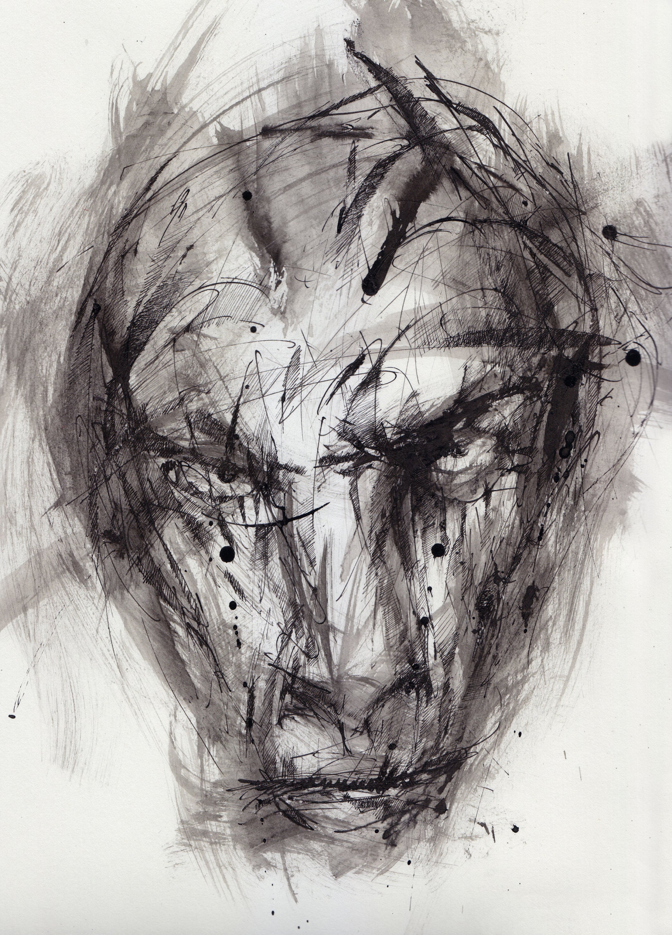 Original Drawing #181/ 22x31cm ***IMPORTANT INFO in DESCRIPTION Below*** . india ink on paper.