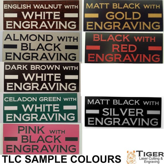 Arrow Metal Home Décor Plaques & Signs "Please Use Other Door" Sign With Right Arrow – Acrylic Plaque, 5 Sizes & 30 Colors – Laser Engraved Arrow Brown Home Décor Plaques & Signs - Foto 4