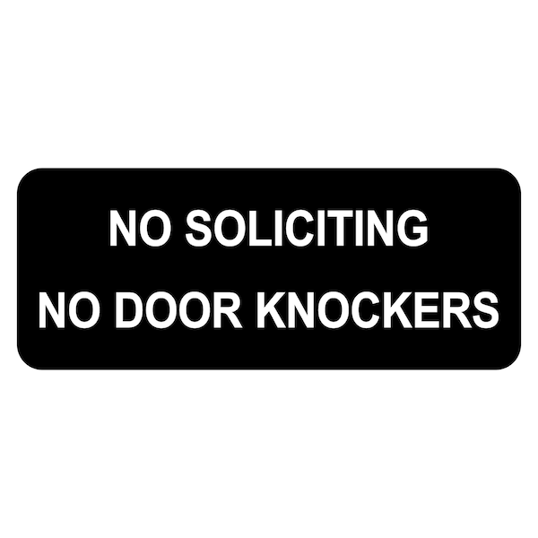 NO SOLICITING DOOR KNOCKERS Canvassers Man Cave SIGN No Salesman Religious - Foto 4