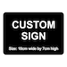 see more listings in the Custom Signs section