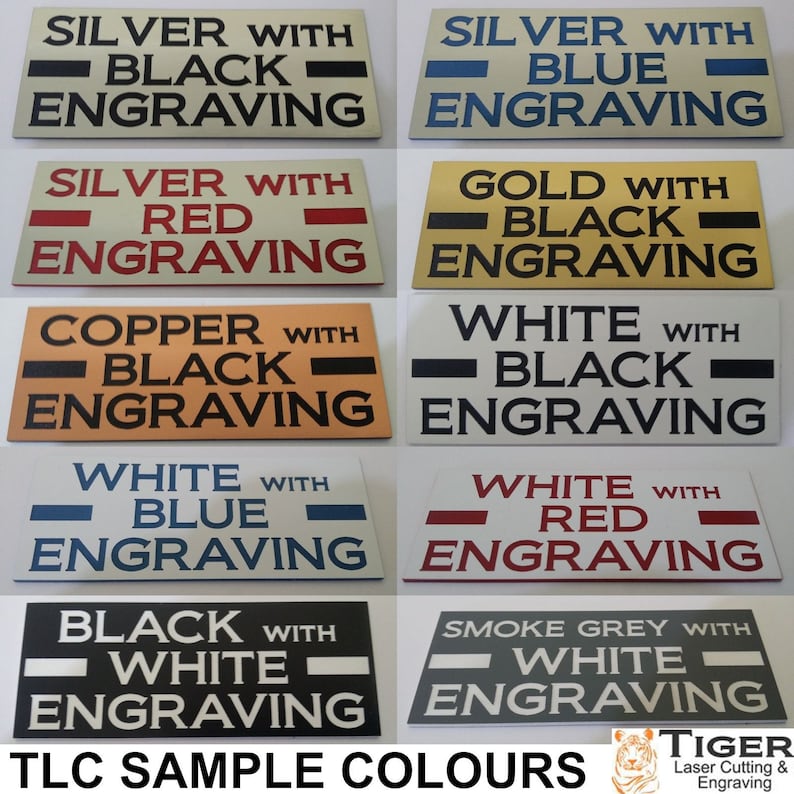 NO JUNK MAIL Laser Engraved Letterbox Mailbox Sign 30 Colours and 10 Sizes Small, Medium & Large image 3