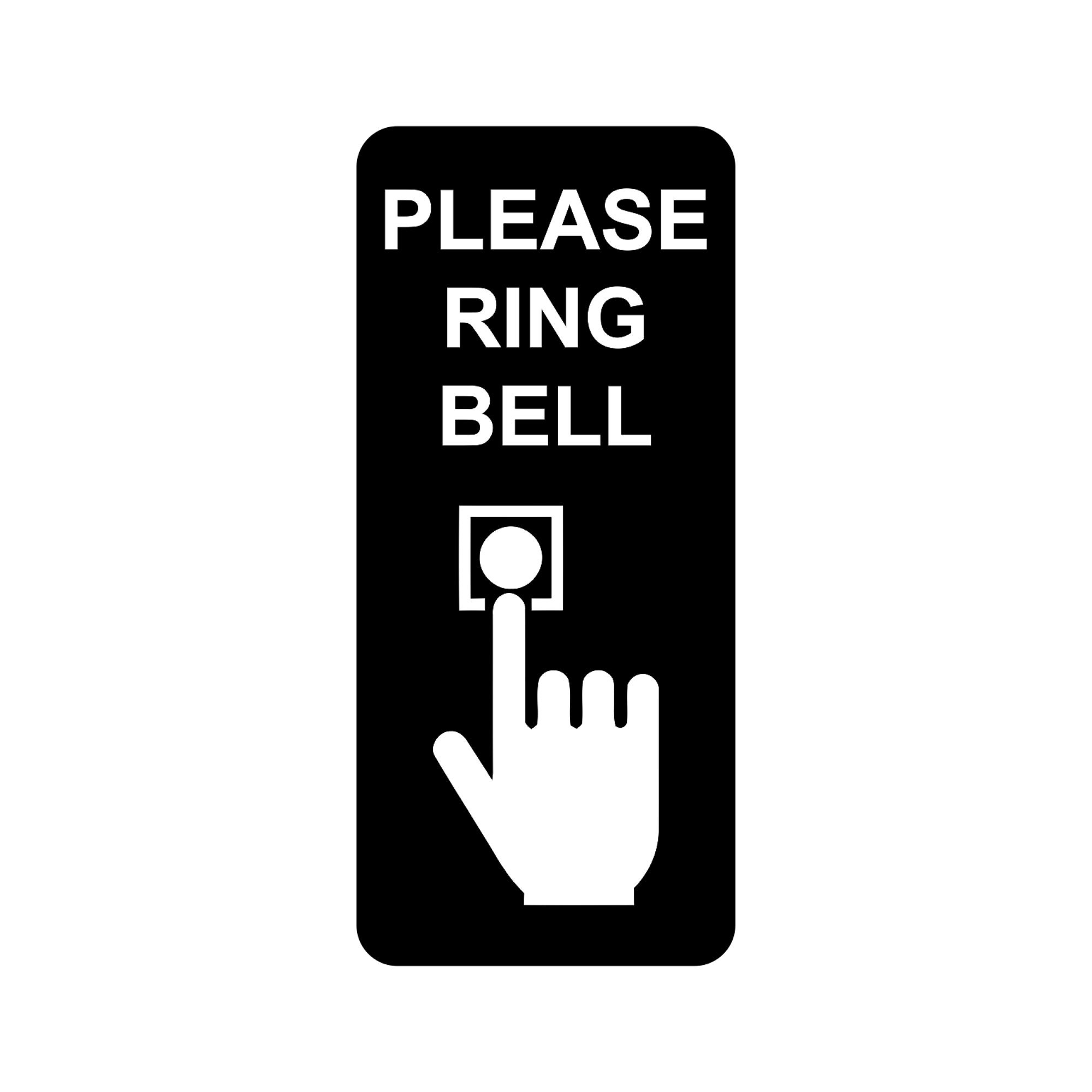 Please Ring Bell Sign - Aston Safety Signs