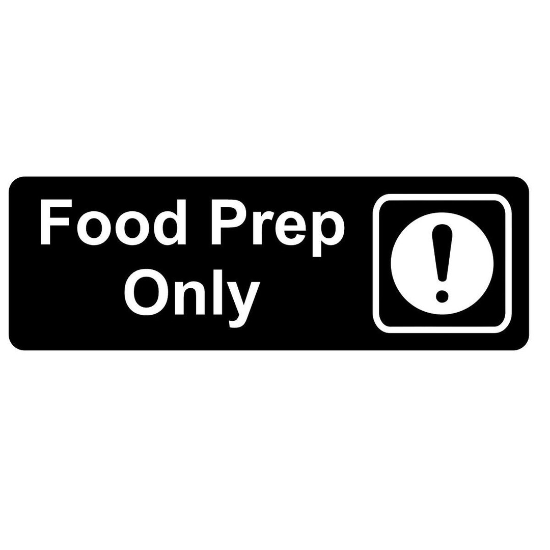 Table Prep. Sign Food Prep Only Sign Plaque Sink Bench Area - Etsy Australia