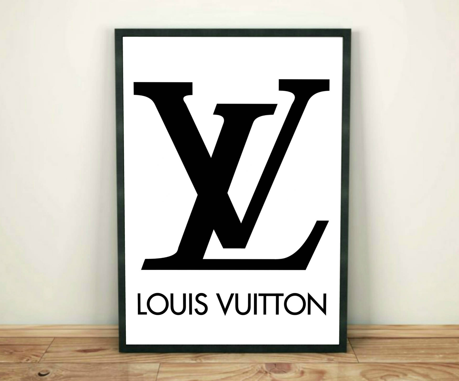 Louis Vuitton Print Louis Vuitton Logo LV Inspired Fashion | Etsy