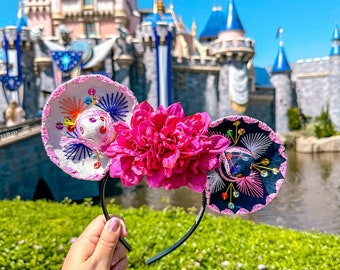 Sombrerito Ohren, Florals, Park Ohren, Mexikanische Ohren, Mexikanische Sombrero Ohren, Disney Ohren, Handgemachte Ohren, Mickey Ohren, Disney, Disneyland BTW