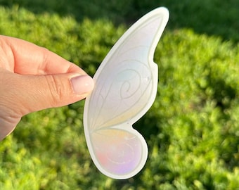 Fairy Wing Sticker, Tink, Rosetta, Iridessa, Silvermist, Fairies, Tinkerbell, Disney, Stationery, Cute Stickers, Disneyland, Magic Key