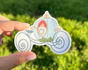Cinderella Carriage, Cinderella, Princess, Disney, Stationery, Cute Stickers, Disneyland, Magic Key
