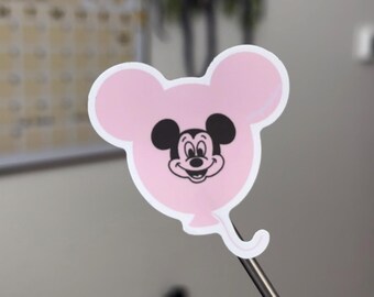 Tokyo Disney Balloon, Pink balloon, Mickey balloon, Disney parks, Japan, Disney, Stationery, Cute Stickers, Disneyland, Magic Key