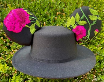 Fedora Hat Ears Fall Hat Mickey Ears 