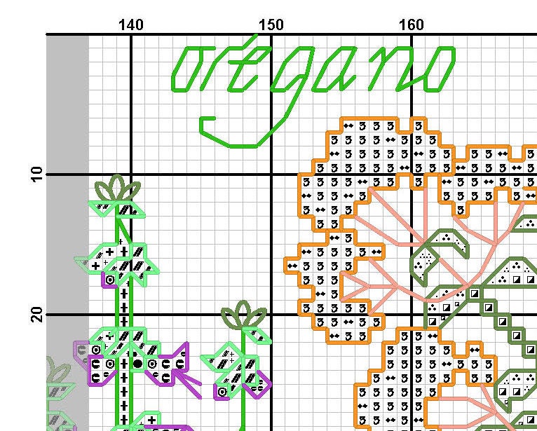 Cross Stitch - Oregano