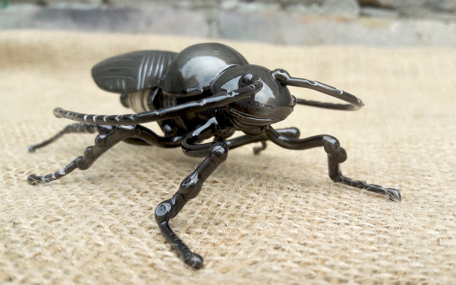 Metal Sculpture Cockroach. Insect Figurine Welded Insect. | Etsy