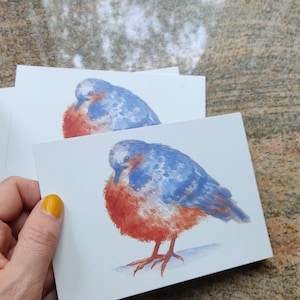 Taube -  Postkarte Illustration A6  | Druck auf Recyclingpapier, öko, klimaneutral
