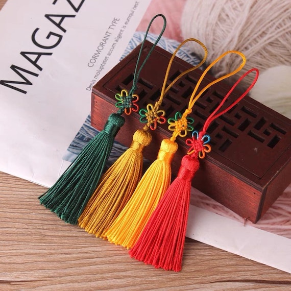 TB0213 1piece 63CM Chinese knot tassels pendants Numbers in the pictures stands for the corresponding color