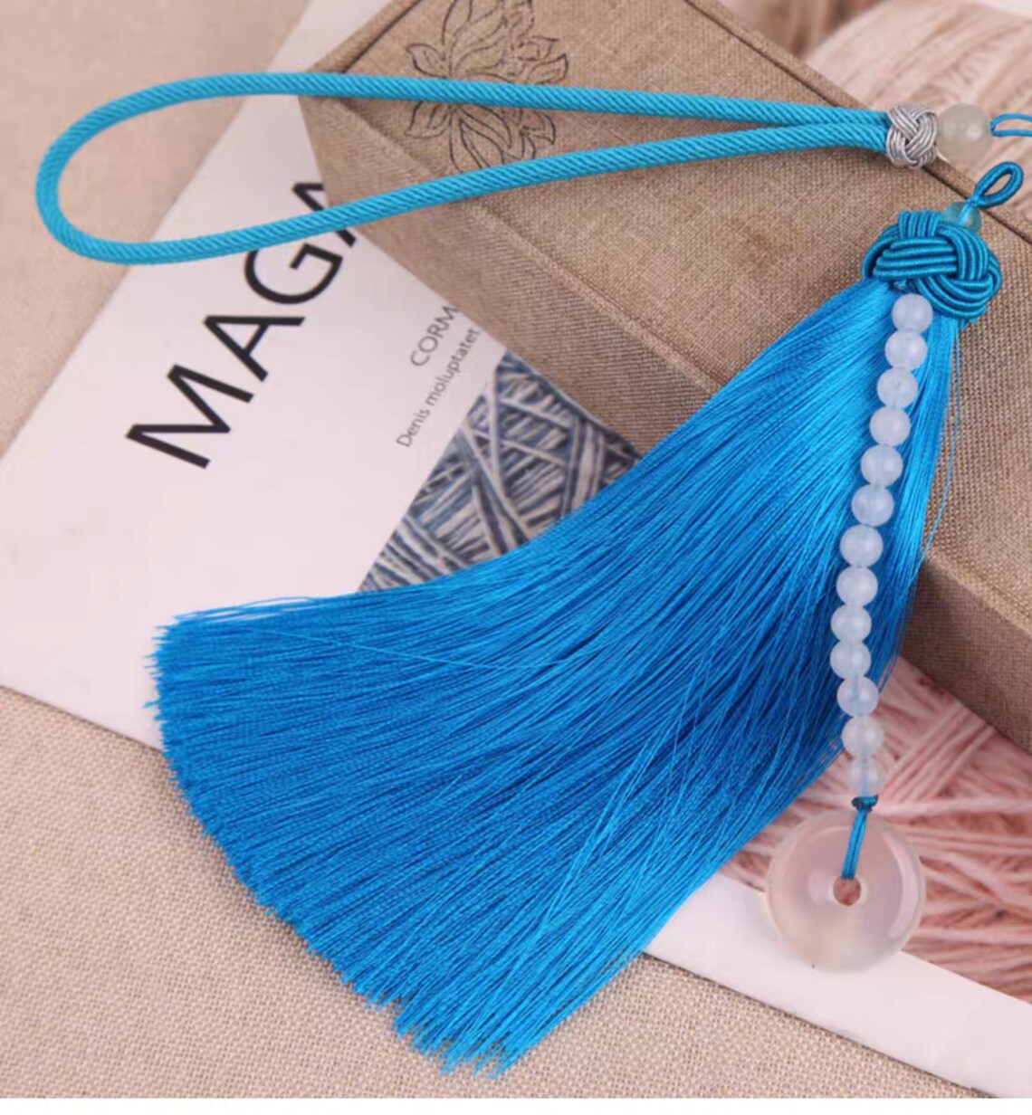 TB0431 32CM Chinese Tassels Pendant Numbers in the Pictures Etsy