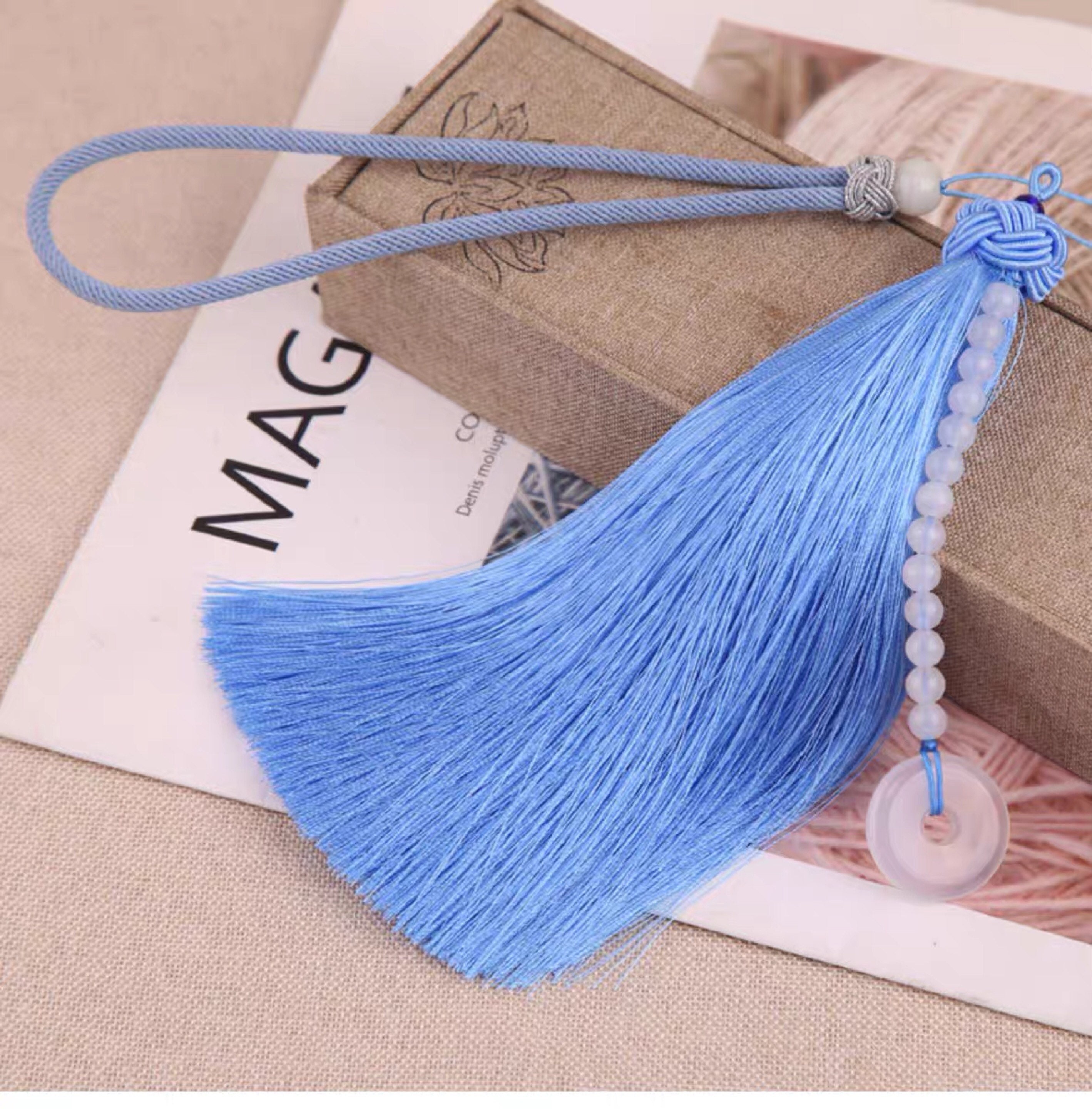 TB0431 32CM Chinese tassels pendant Numbers in the pictures Etsy