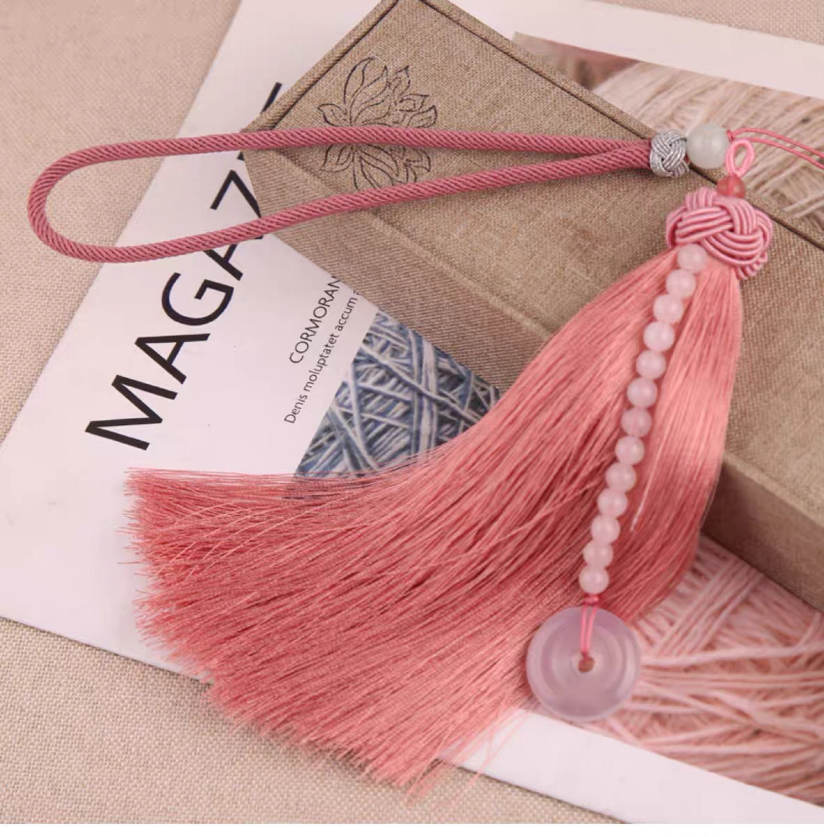 TB0431 32CM Chinese tassels pendant Numbers in the pictures Etsy