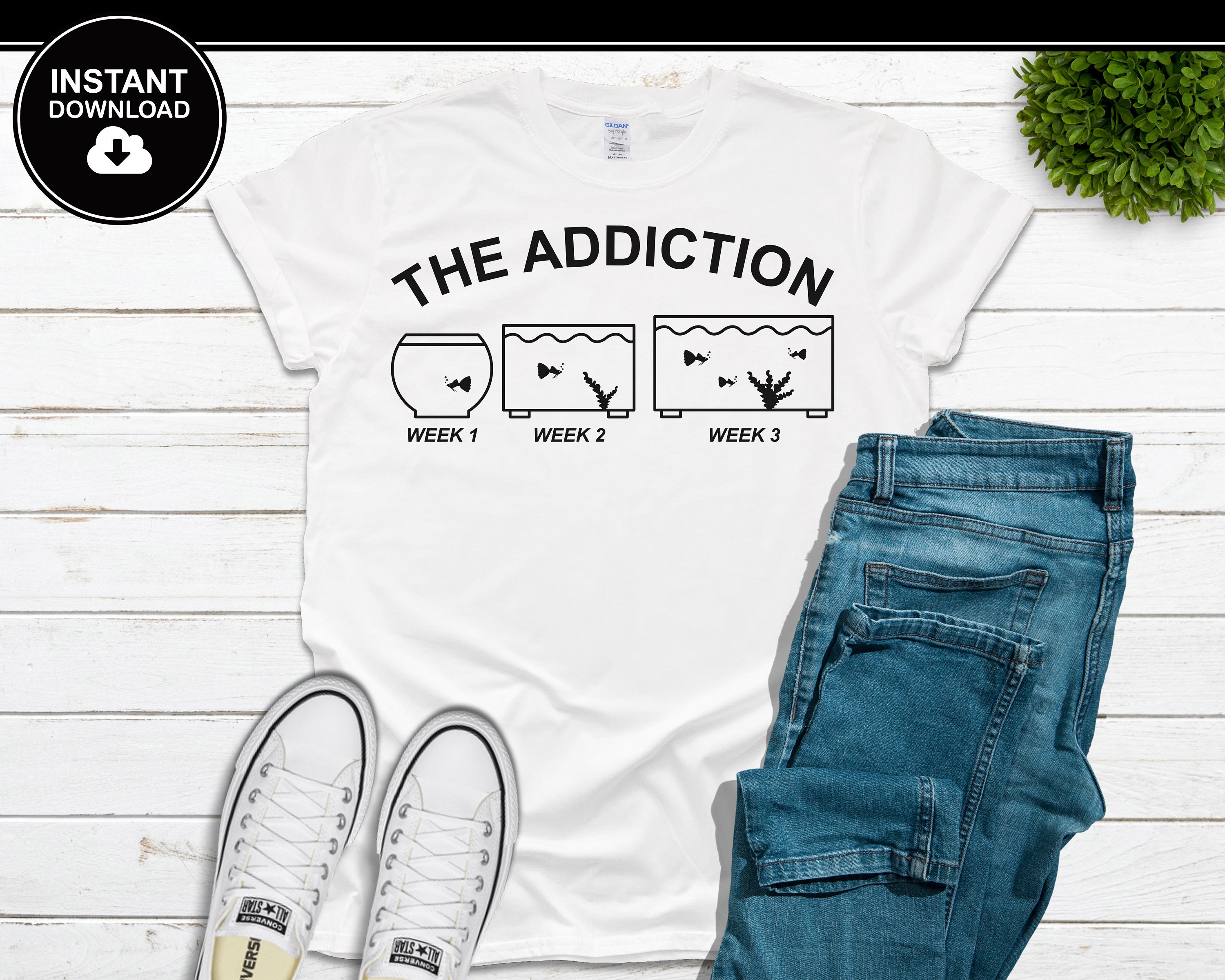 Download The Addiction Svg Fish Keeper Svg Fishtanks Aquarium Etsy