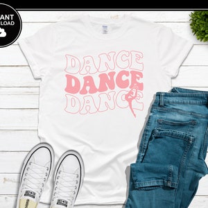 Dance SVG | Dancing SVG | Dancer | Performance | Girls | Retro | SVG | Instant Download | For Cricut, Silhouette, etc.