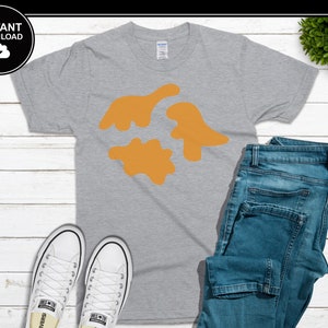 Dinosaur Nuggets SVG | Chicken Nuggets SVG | Dino | Nugs | Dinosaur | SVG | Instant Download | For Cricut, Silhouette, etc