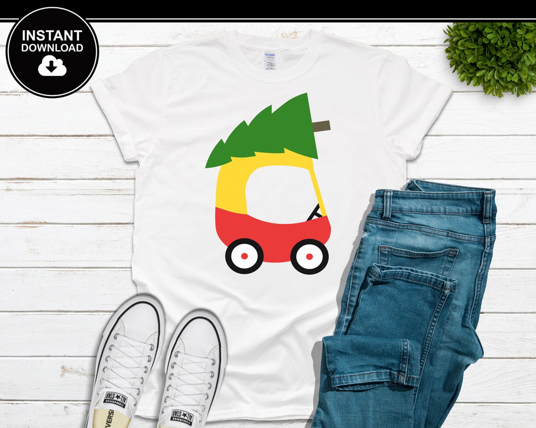 Christmas Cozy Coupe SVG Little Tikes Car SVG Kids Christmas SVG