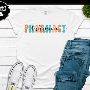 Pharmacy Technician SVG | Pharmacy SVG | Pills | Medical | Pharmacist | SVG | Instant Download | For Cricut, Silhouette, etc.