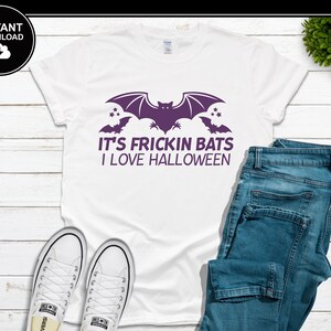 It&#39;s Frickin Bats SVG | Spooky SVG | Halloween | Love | Retro | Stars | SVG | Instant Download | For Cricut, Silhouette, etc.