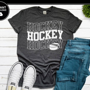 Hockey SVG | Hockey Puck SVG | Hockey Stick | Sports | Game | Retro | SVG | Instant Download | For Cricut, Silhouette, etc.
