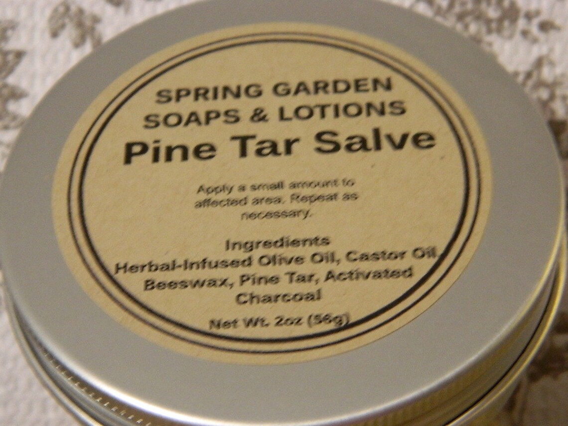 Pine Tar Salve 2 Oz Ointment Etsy