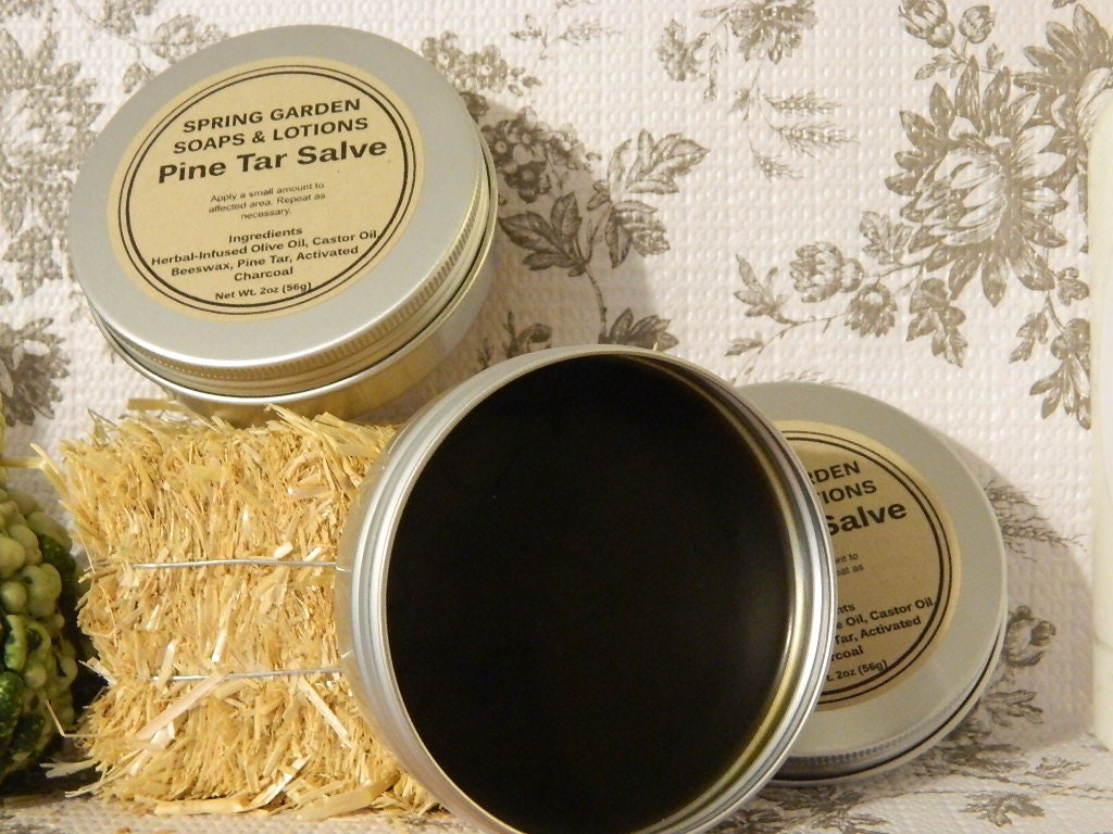 Pine Tar Salve 2 Oz Ointment Etsy