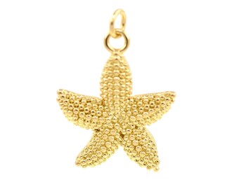 Delicate CZ Micro Set Zirkoon Ster Ketting Hanger voor DIY Sieraden Ontwerp, 24,5x19,5mm