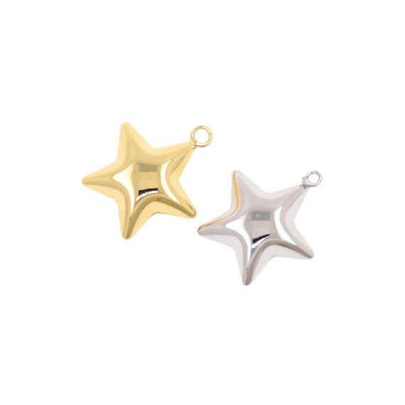 ア*ラ様 K18 gold-plated Star Pendant 18K Gold-plated Star Pendant, Hollow Pendant, Hollow Jewelry