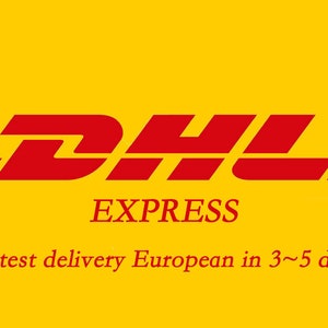Upgrade EXPRESS Shipping DHL for European, Made to Order, Leave Your Phone Number!!!Worldwide 3~5 Business Days