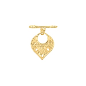 Gold Filled Toggle Clasp,Round Brass OT Clasp,Original DIY Jewelry Clasp   29x24.5mm