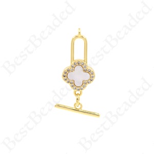 Gold Filled Toggle Clasp,Bracelet/Necklace Jewelry Clasp,DIY Handmade Supplies 24x16mm